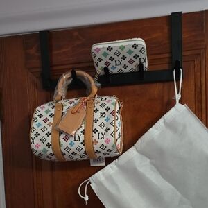 BEAUTIFUL, MULTICOLORED CROSSBODI BAG WITH WALLET.